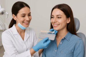 Lee más sobre el artículo ¿Carillas, coronas o blanqueamiento dental? Descubre cuál es el tratamiento estético ideal para ti